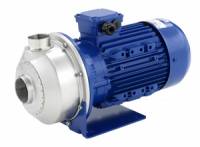 Threaded centrifugal pumps with open impeller