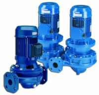 GFC Cast iron in-line single and twin pumps